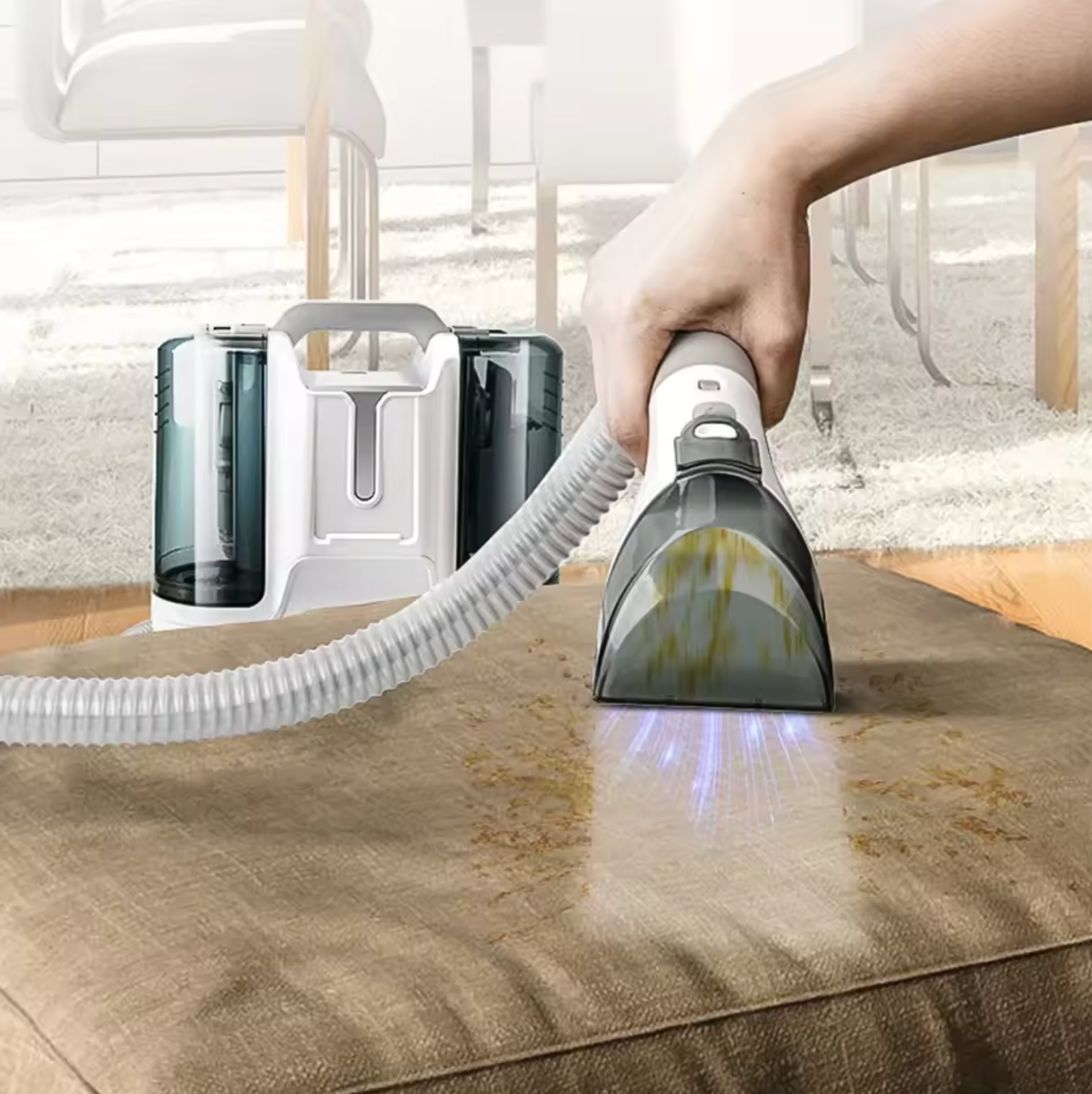 Smart Clean – Shampouineuse multifonctionnelle pour canapé, tapis, tissus et plus
